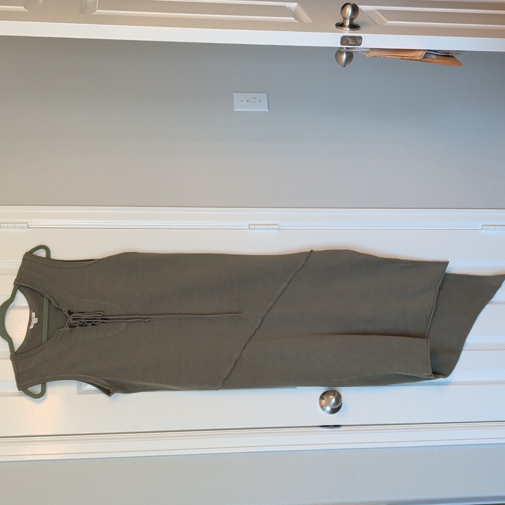 Nation LTD Lace Up Maxi Dress